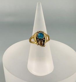 Castings On Parade Gold Tone Ring