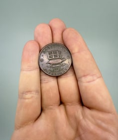 1837 Executive Experiment Hard Times Token