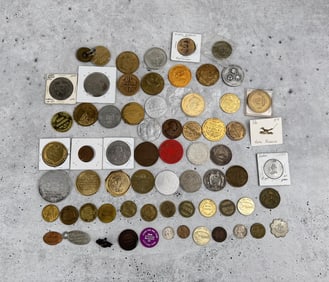 Group Of Coins Tokens & Exonumia