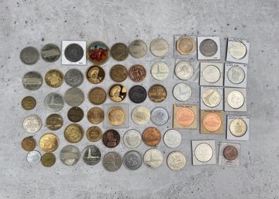 Group Of Montana Coins Tokens & Exonumia
