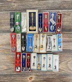 Collection of Souvenir Spoons