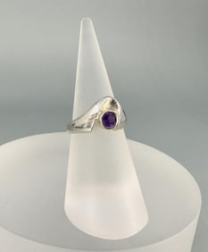 Sterling Silver Amethyst Ring