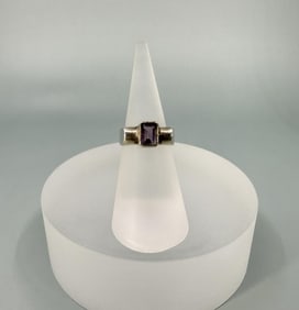 Sterling Silver Amethyst Ring