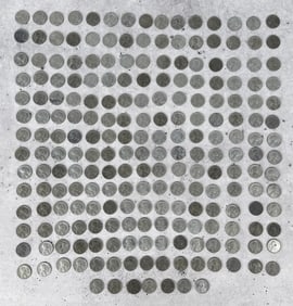 Large Collection Of WW2 Steel Wheat Pennies