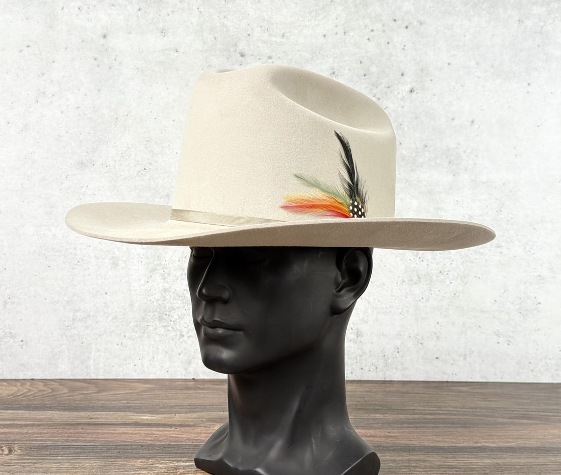 USFS Forest Service Stetson XXXX Beaver Cowboy Hat (1 of 9)
