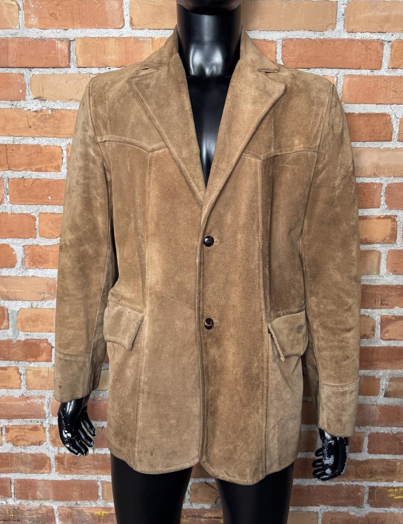 Vintage Pioneer Wear Suede Leather Jacket (1 of 6)