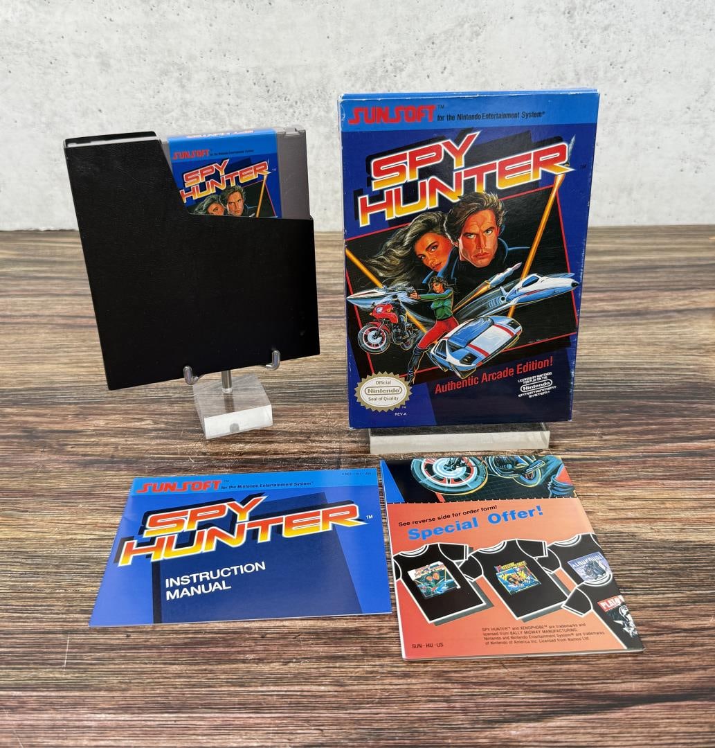 Spy Hunter NES Video Game CIB (1 of 8)