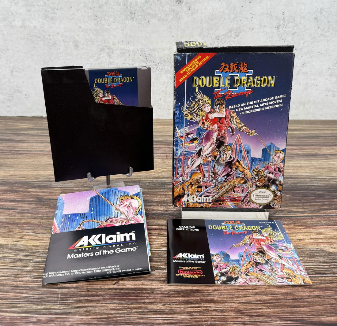 Double Dragon II NES Video Game CIB (1 of 8)
