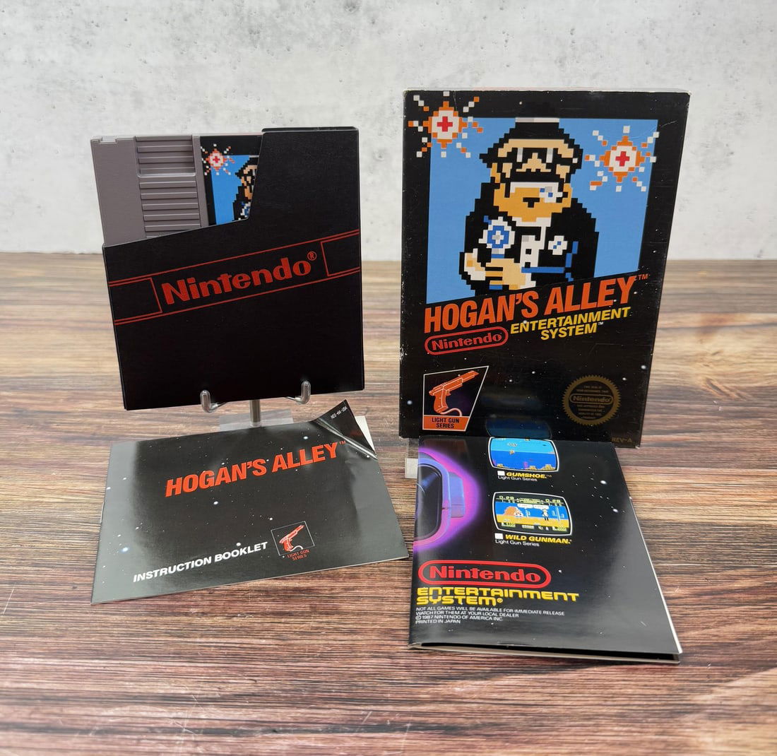 Hogan's Alley NES Video Game CIB (1 of 10)