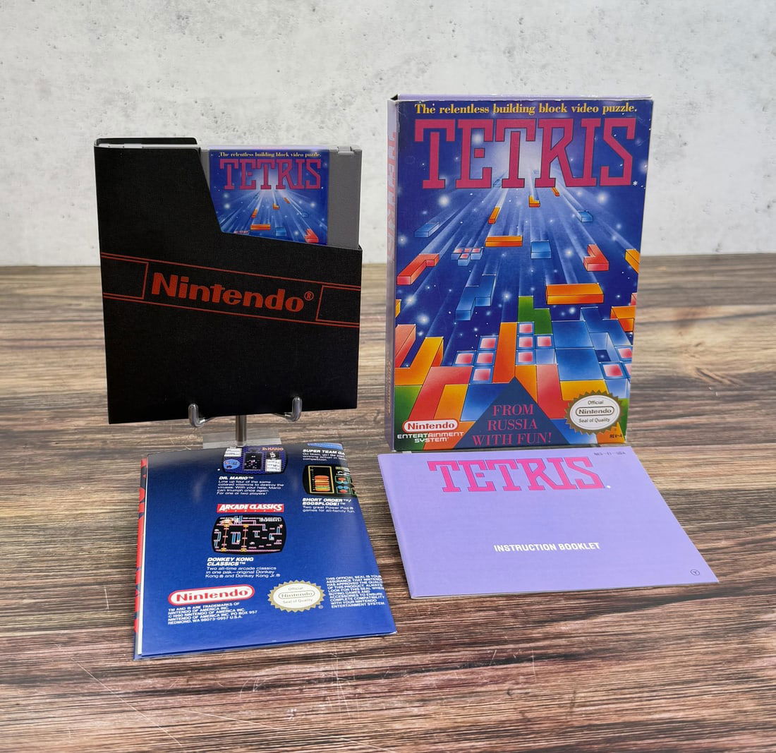 Tetris NES Video Game CIB (1 of 7)