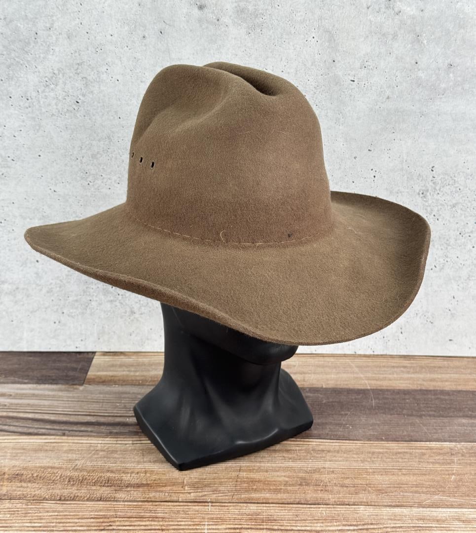 Lanofelt Montana Cowboy Hat: Size 7 1/8