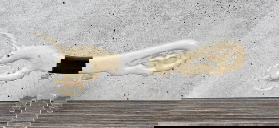 Antique Scrimshaw Whaler Made Unicorn Pie Crimper