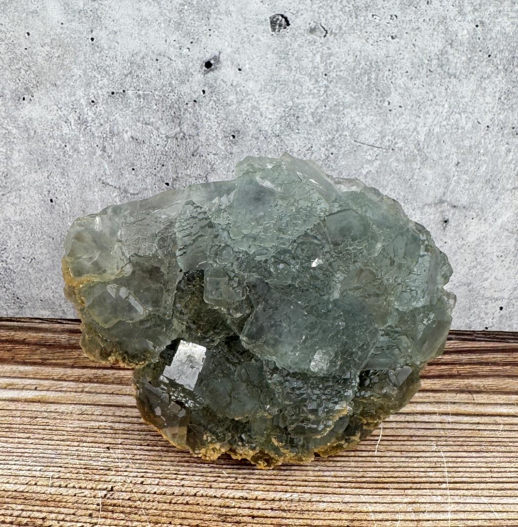 Green Fluorite Crystal Cluster Mineral Specimen (1 of 5)