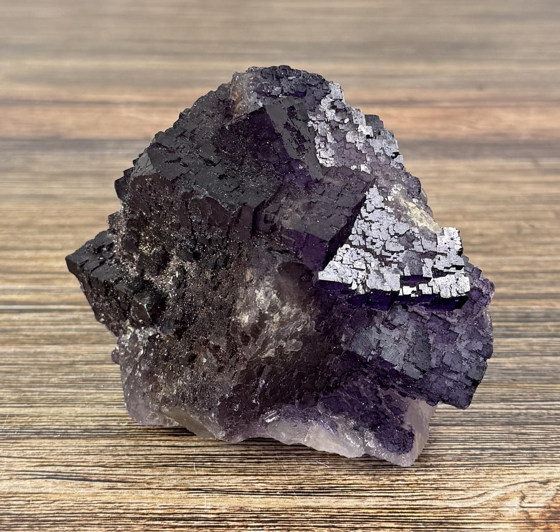 Purple Fluorite Crystal Mineral Specimen (1 of 6)