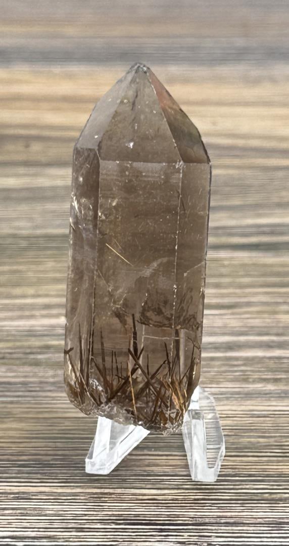 Rutilated Smoky Quartz Crystal Specimen (1 of 6)