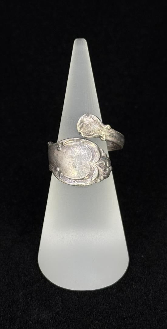 Sterling Silver Spoon Ring (1 of 5)