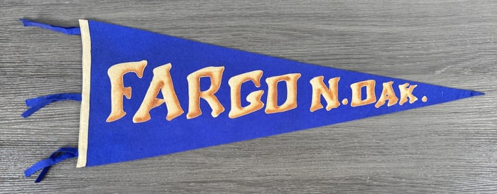 Fargo North Dakota Souvenir Felt Pennant