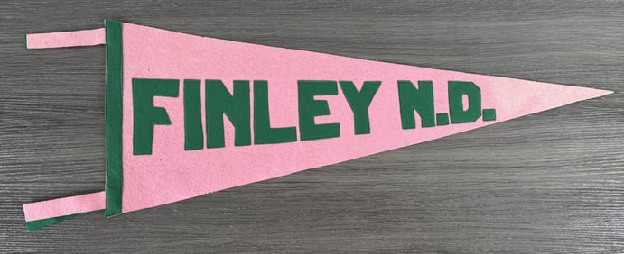 Finley North Dakota Souvenir Felt Pennant