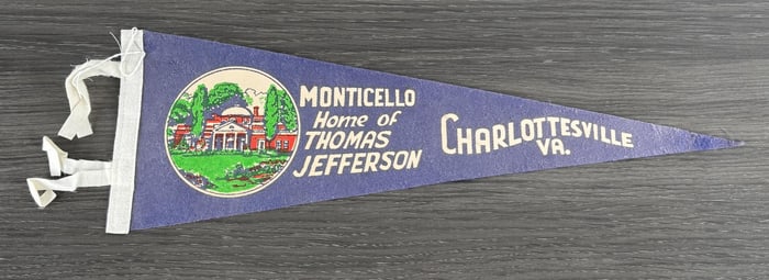 Monticello Charlottesville Virginia Pennant