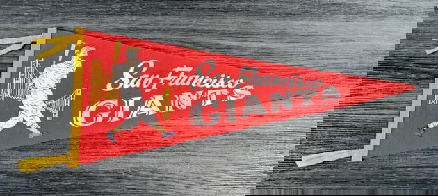 San Francisco Giants Baseball Pennant