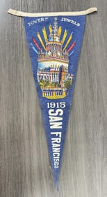 1915 San Francisco California Exposition Pennant