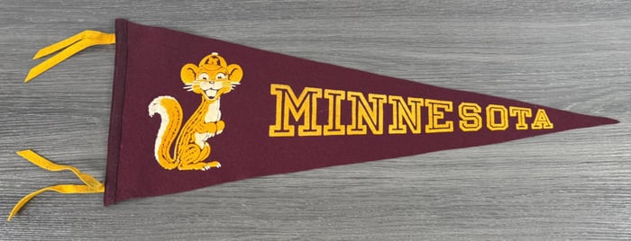 Minnesota Golden Gophers Souvenir Pennant
