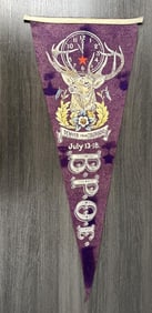 1914 Denver Colorado BPOE Elks Pennant