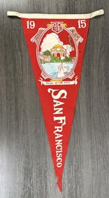 1915 San Francisco California Exposition Pennant