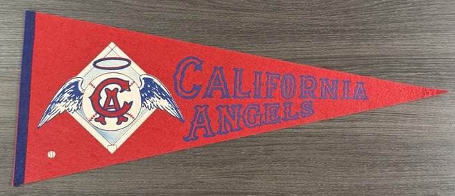 California Angels Baseball Pennant
