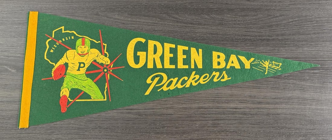 Green Bay Packers Football Pennant (1 of 3)