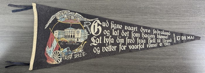 Norwegian Independence Day Celebration Pennant