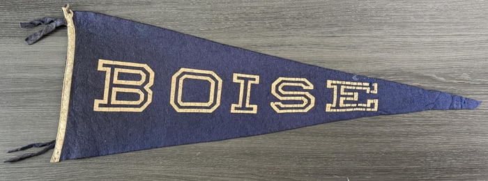 Boise Idaho Souvenir Felt Pennant