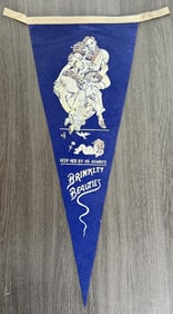 1910 Suffragette Brinkley Beauties Felt Pennant