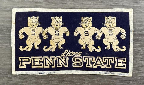 Penn State Nittany Lions Baseball Felt Banner