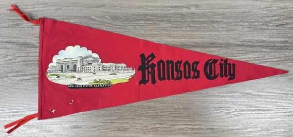 Kansas City Missouri Souvenir Felt Pennant