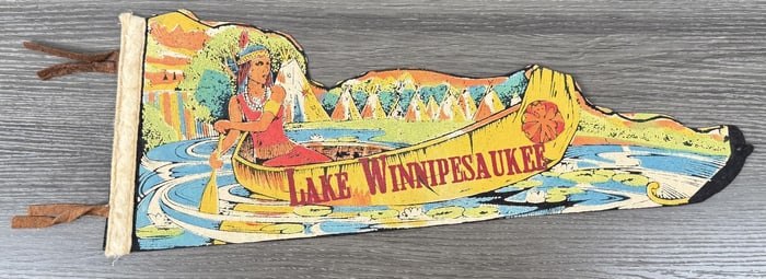 Lake Winnipesaukee New Hampshire Souvenir Pennant