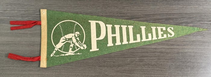 Philadelphia Phillies Baseball Felt Pennant