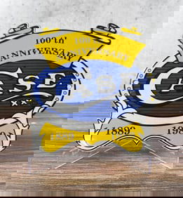 Porcelain Case Knives 100th Anniversary Sign