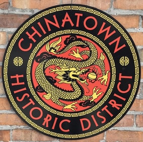 San Luis Obispo California Chinatown Sign