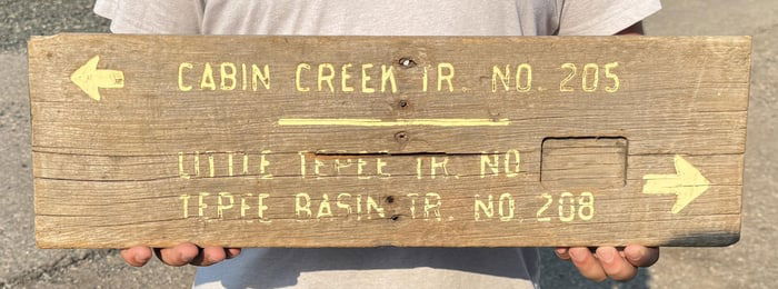 USFS Forest Service West Yellowstone Montana Sign