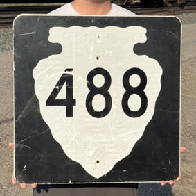 Montana Arrowhead Highway 488 Sign