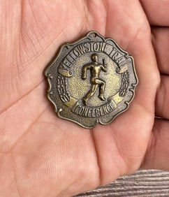 Yellowstone Montana Trial Conference Running Medal