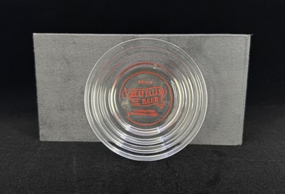 Great Falls Beer Glass Nut Dish Montana