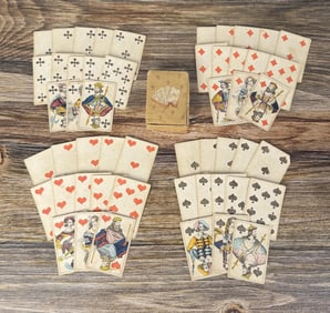Civil War Era Deck of Playing Cards
