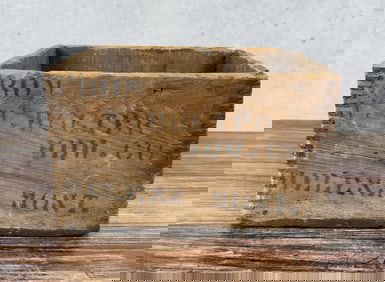 Holter Hardware Helena Montana Shipping Crate