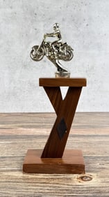 Mid Century Motorcycle Trophy
