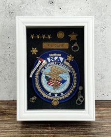 R.L. Buzz Davis Dillon Montana Sheriff Shadow Box