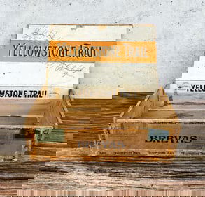 Yellowstone Trail Cigar Box