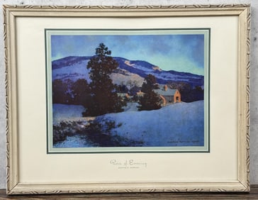 Maxfield Parrish Peace of Evening Print