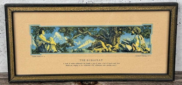 Maxfield Parrish The Rubaiyat Print